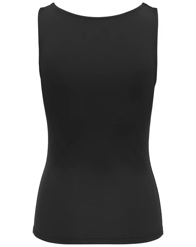 Only - Onlea Boatneck Top - Black